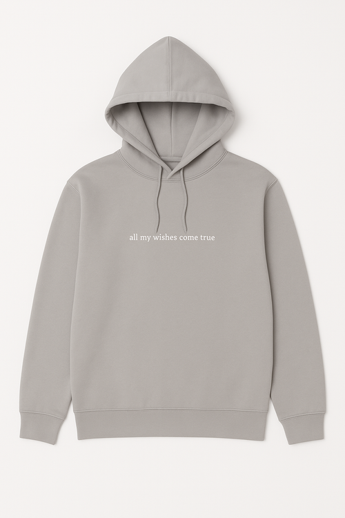 "All My Wishes Come True" Hoodie - DANDELION (Pre-Made)