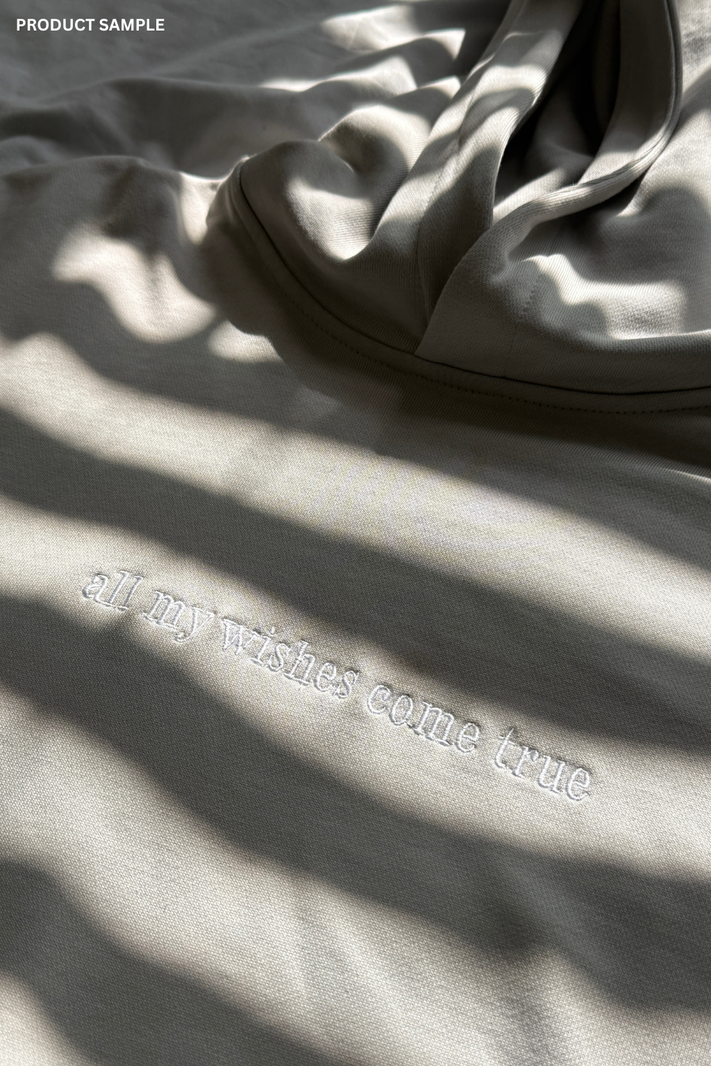 "All My Wishes Come True" Hoodie - DANDELION (Pre-Made)